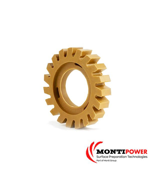 Vinyl Zapper®® Wheel, 15mm, Yellow